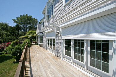 Contemporary exterior home idea in Boston