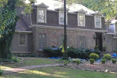 This is an example of a house exterior in Nashville.