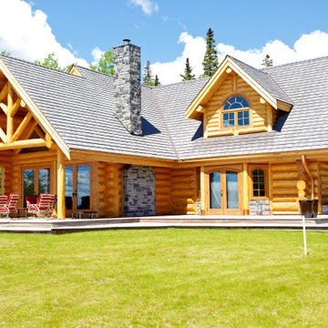 Roosevelt Log Home Design