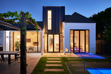 This is an example of a contemporary house exterior in Adelaide.