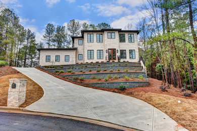 Minimalist exterior home photo in Atlanta
