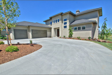 Trendy exterior home photo in Boise