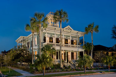 Example of an ornate exterior home design in Houston