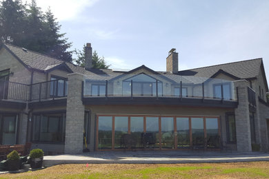 Example of an exterior home design in Vancouver