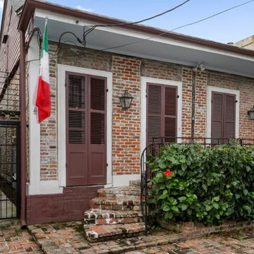 Rustic Brick Cottage in the Marigny Triangle