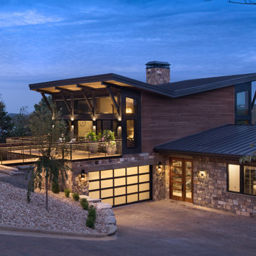 Rustic Contemporary on the Lake