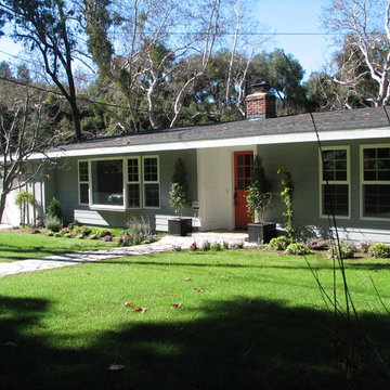 Rustic Cottage Renovation Before and After Calabasas, CA