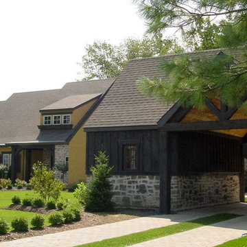 Rustic custom home