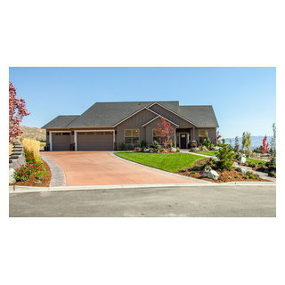 Rustic Home Build in Wenatchee - Montagne - Façade - Seattle - par ...