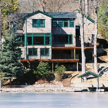 Rustic Lake House - Exterior