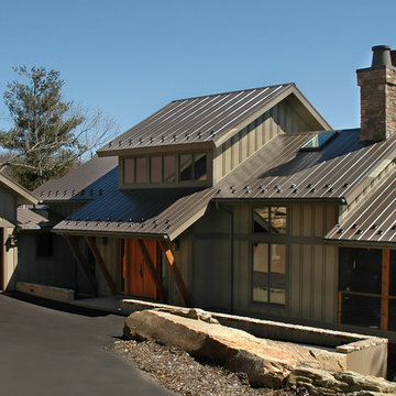 Rustic Mountainside Home - Exterior