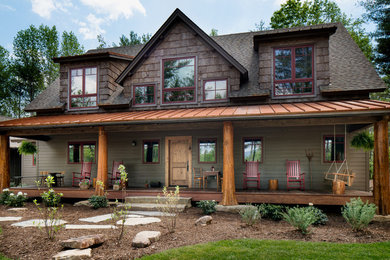 Mountain style exterior home photo in Other