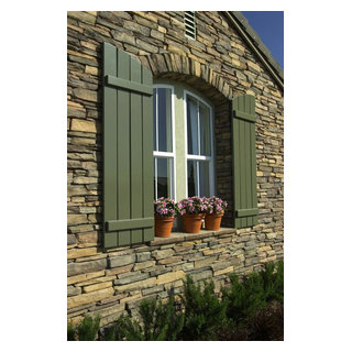 Rustic Stone Exterior - Rustic - House Exterior - San Diego - by ...