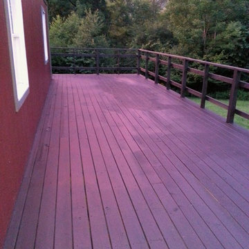 Rustic Upstate NY Deck