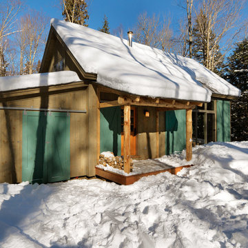 Rustic Wood Cabin