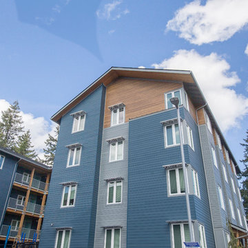 RusticSeries in Summer Wheat on multi-family home