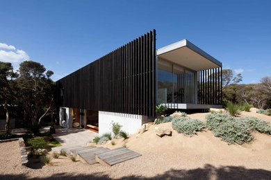 Design ideas for a house exterior in Melbourne.