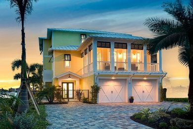 This is an example of a world-inspired house exterior in Miami.