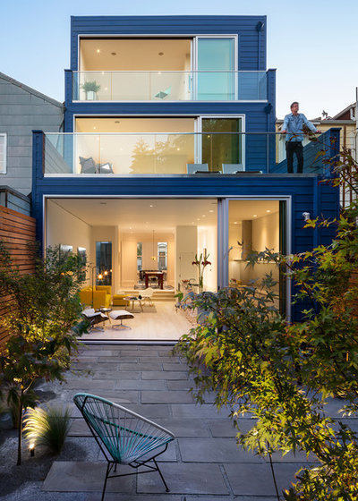 Contemporary Exterior by Mark Davis Design