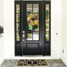 Black Entry Door