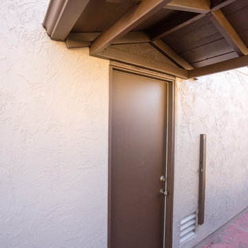 San Marcos Side Exterior Door and Covering
