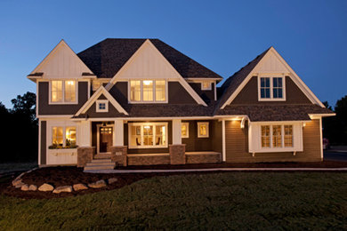 Inspiration for a timeless exterior home remodel in Minneapolis