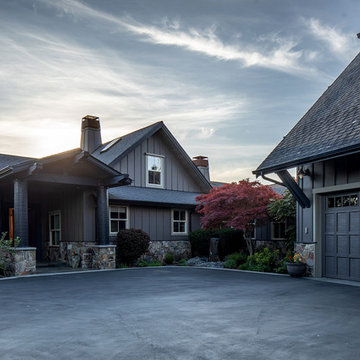 Sands Lane Waterfront Residence. Camano Island WA