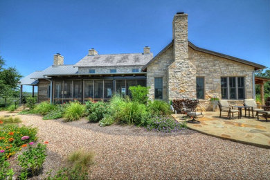 Country exterior home idea in Austin