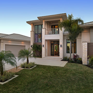 Sater Design Collection's "Moderno" House Plan