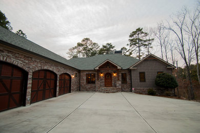 Mountain style exterior home photo in Atlanta