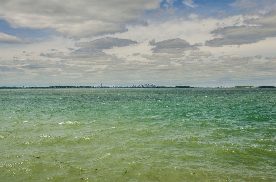 Sea Side Vacant with views of the Boston Skyline!