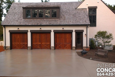 Inspiration for a timeless garage remodel in Charlotte