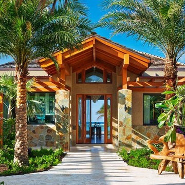 Seashell Beach Villa Entrance