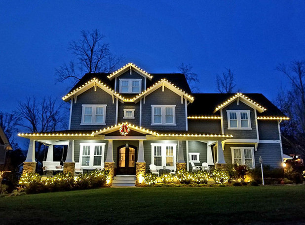 Transitional Exterior by Outdoor Lighting Perspectives of Puget Sound