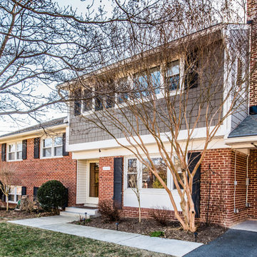 Second Story, Split-Level Addition in McLean, VA