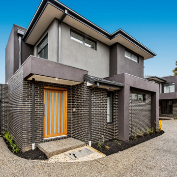 Second Townhouse Facade | Glen Waverley