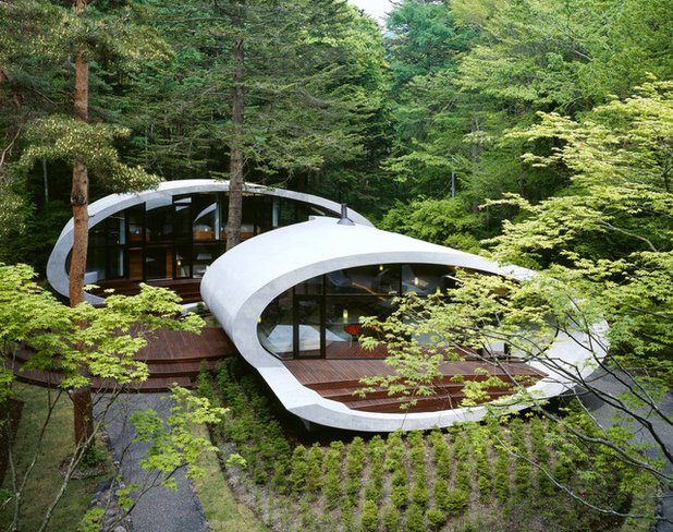 Современный Фасад дома by Kotaro Ide / ARTechnic architects
