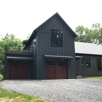 Shepherdstown, Contemporary, Modern Farmhouse in the forest