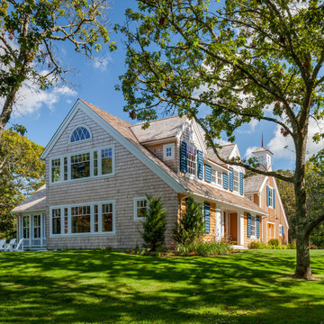 Shingle Style Exterior - Wychmere Rise - Custom Home on Cape Cod, MA