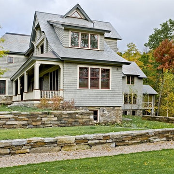 Shingle style home in Hanover NH