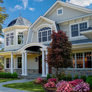 Shingle Style Home in Saddle River, NJ