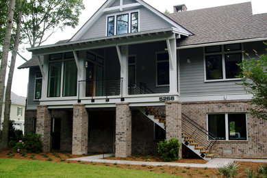 Example of a classic exterior home design in Charleston