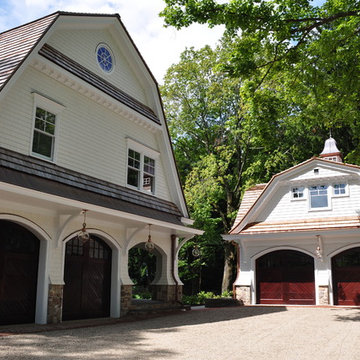 Side Exterior and Carriage House