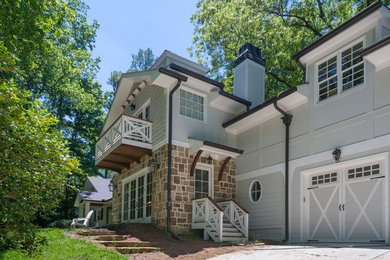 Traditional exterior home idea in Atlanta