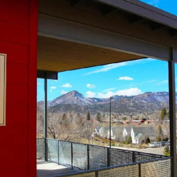 Silverview terrace with mountain views