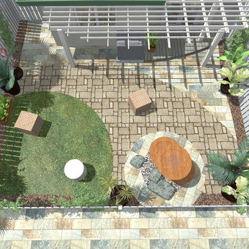 Small Backyard Makeover By Andriy Ponomarenko from Ukraine