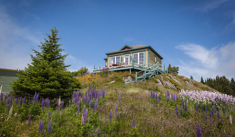 My Houzz: Cozy Seaside Cabins Welcome Friends and Family
