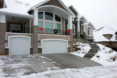 Inspiration for an exterior home remodel in Salt Lake City