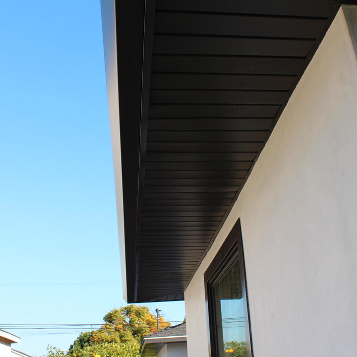 Dark Bronze Gutters Photos & Ideas Houzz