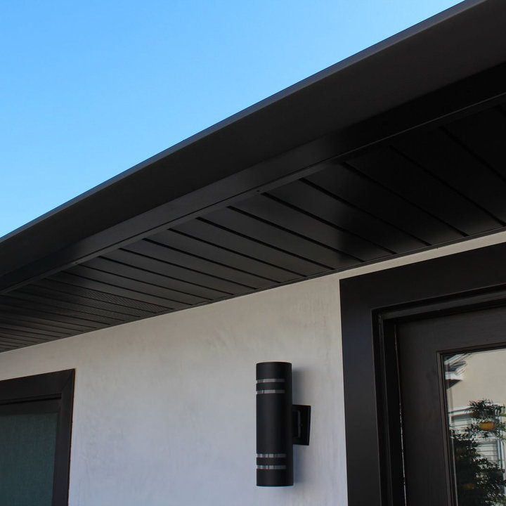 Dark Bronze Gutters Photos & Ideas Houzz